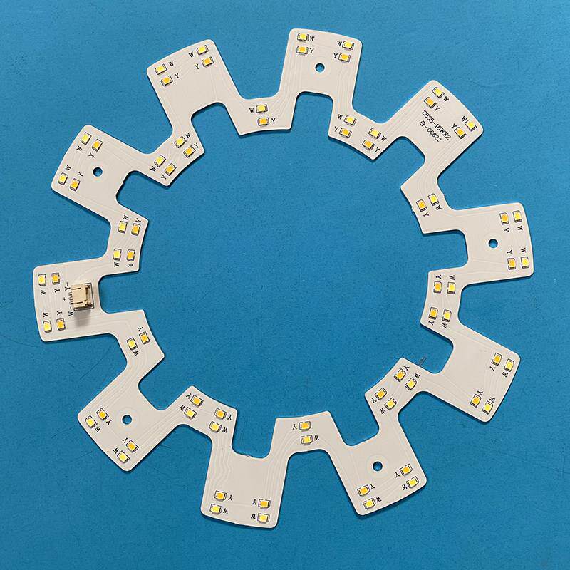 Φ225mm36D+36D2835-2B18C*218W双色LED灯板吸顶灯灯芯替换灯片