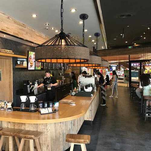 新款直销麻绳吊灯蒙古包复古工业风个性创意饭店餐厅吧台火锅店咖