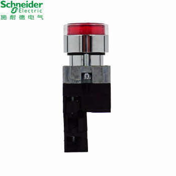 施耐德电气 XB2BW34B1C 红色 带灯按钮开关 自复位 24V 一常开