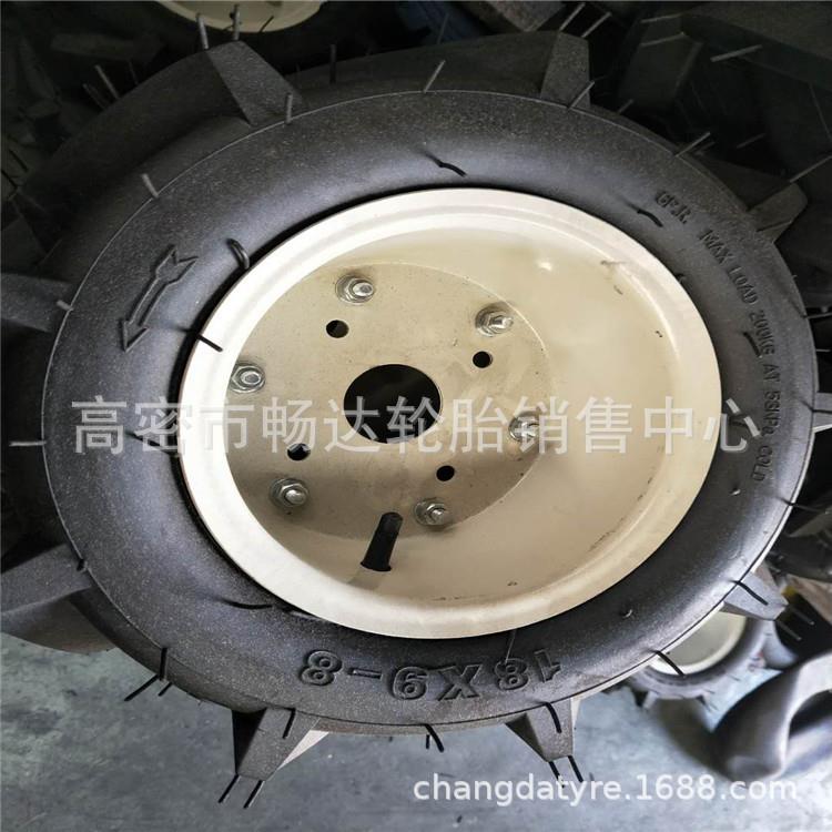 销售18X9-8微耕机 大棚作业机轮胎 各种农用机械轮胎