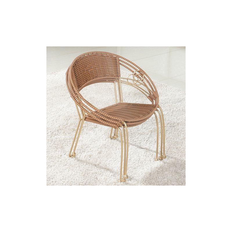 藤椅 休闲家用小藤椅子靠背椅成人老人室内阳台户外桌椅儿童凳子