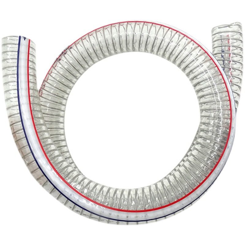 pvc透明钢丝软管耐油管耐高温加厚塑料水管防冻抽真空管子软水管,橡塑材料及制品,PVC管,淘宝优惠券,粉丝福利购,淘宝优惠卷