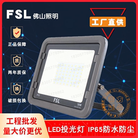 佛山照明FSL LED投射灯大功率泛光灯户外防水亮化投光灯 量大价优