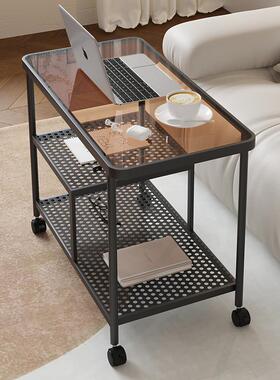 轻奢沙发边几床边头桌子侧柜茶几54506网风红奶油小方桌客角厅可