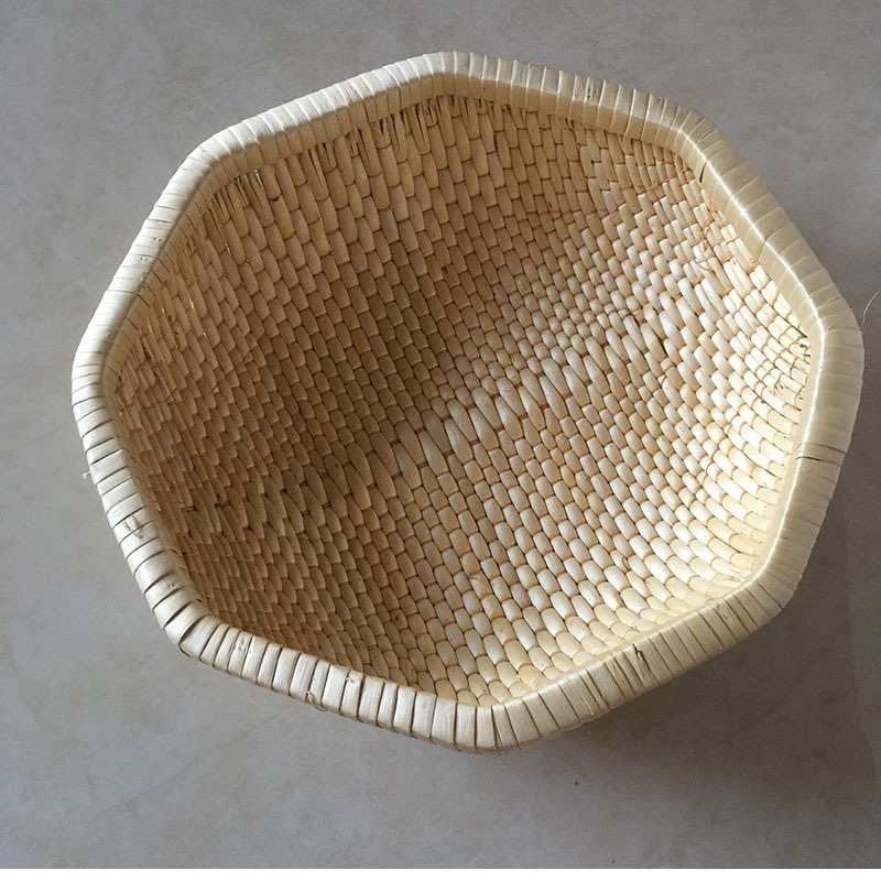 精编柳编笸箩收纳筐针线筐馒头筐水果糖果筐家用
