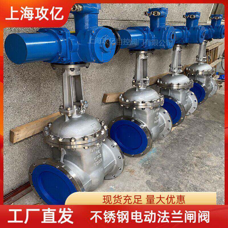 Z941W-16P手电两用电动不锈钢闸阀 304耐腐蚀法兰闸阀DN250