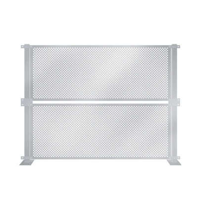 广东厂家防风围栏市政施工围挡建筑隔离挡板沿海围蔽镀锌冲孔围挡