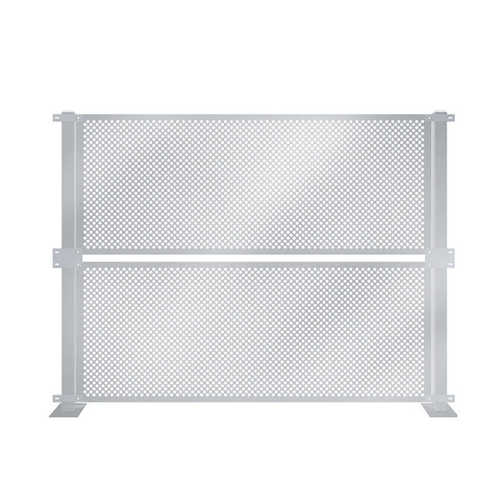 广东厂家防风围栏市政施工围挡建筑隔离挡板沿海围蔽镀锌冲孔围挡