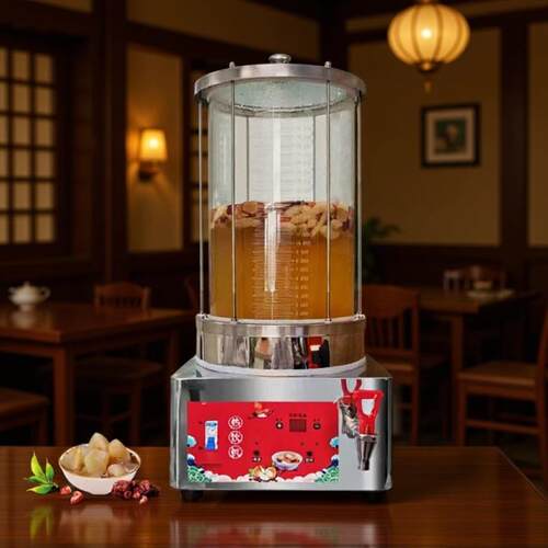大容量养生机热饮冰糖雪梨汤养生锅全自动奶茶机小吊汤商用饮料机