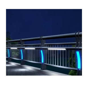 灯光高架桥护栏灯光栏杆护栏景区厂家隔离两侧 批发led灯光园林
