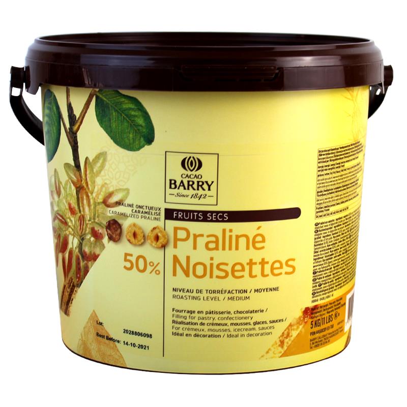 西班牙进口 Cacao Barry可可百利50%榛子调味酱 榛子酱榛果酱 5kg