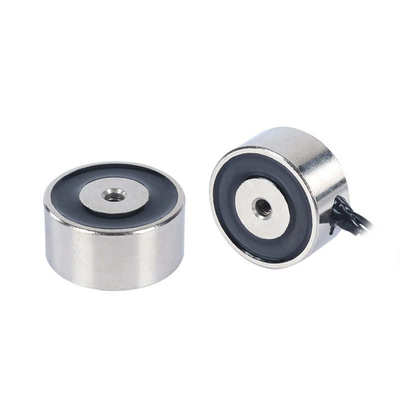 兰达厂家直销小型直流电磁铁H2311 圆形吸盘式机械手搬运电磁铁