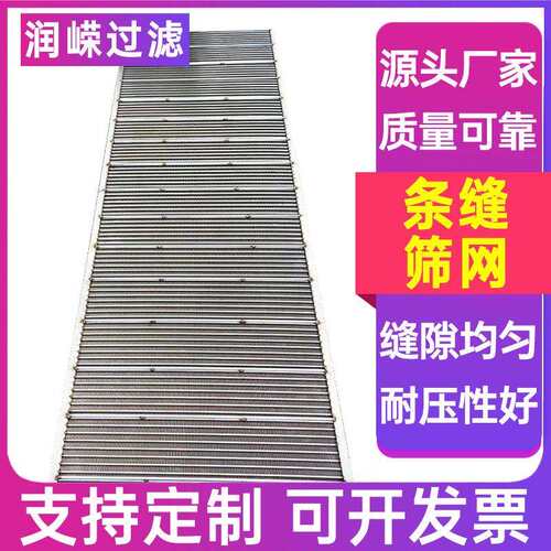 选煤厂筛板楔形跳汰机滤网不锈钢矿筛网催化剂支撑格栅