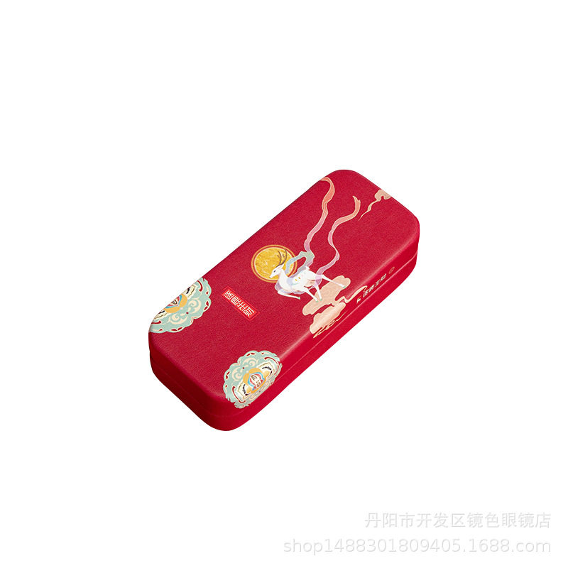 眼镜盒ins太阳镜少女抗压眼镜袋