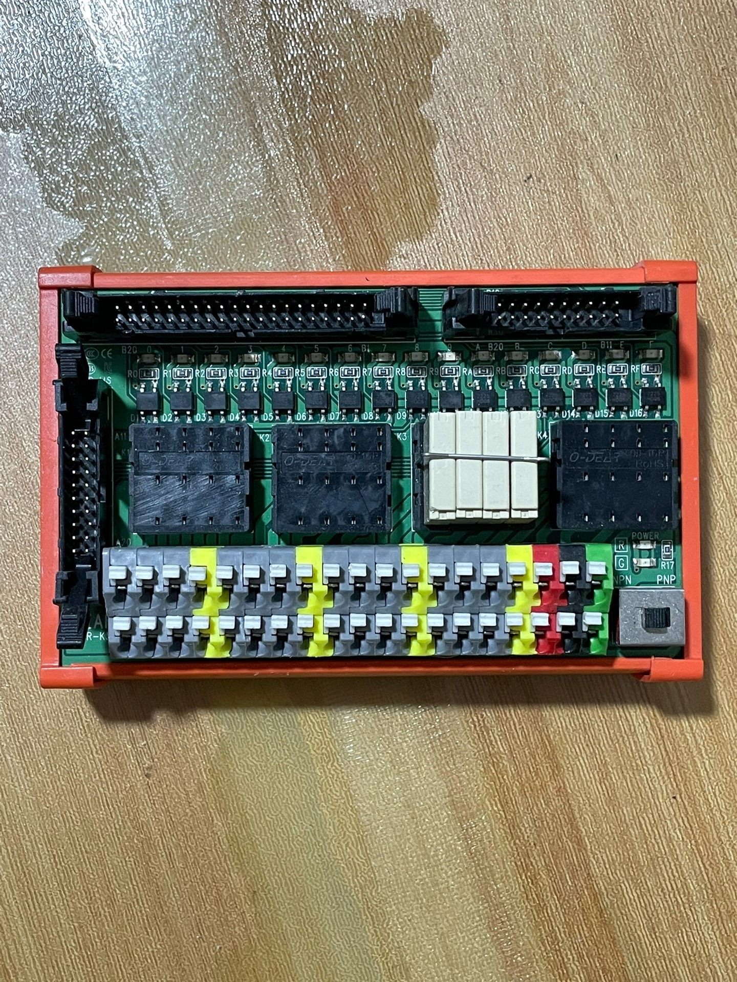 台湾ODEAR欧迪尔接线模块 DSY16R-K5W 实物拍摄