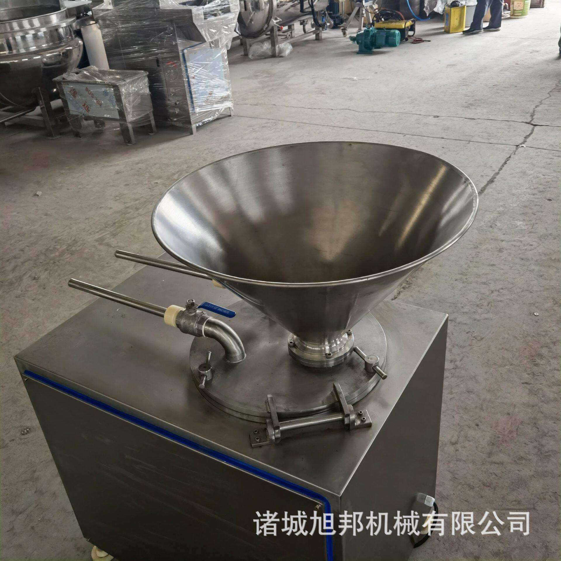 全自动液压灌肠机 连续式香肠双管灌装机 不锈钢液压快速灌肠设备