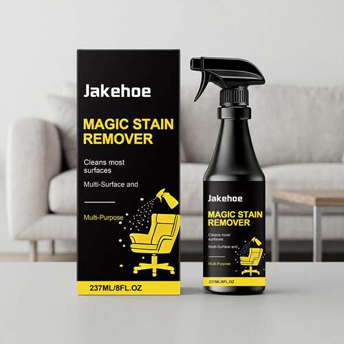 JAKEHOE Home Stain Remover effectively eliminates stains on