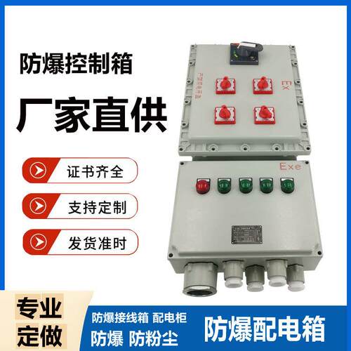 BXMD防爆配电箱防爆接线箱动力照明防爆开关电源插座箱检修控制柜