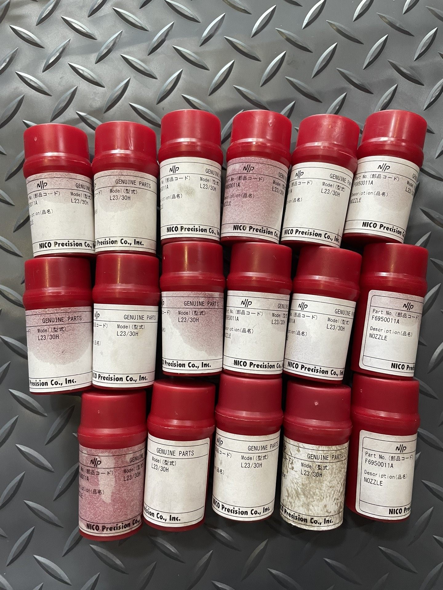 NICO原装L23/30H油嘴，全新未拆封，型号F69500