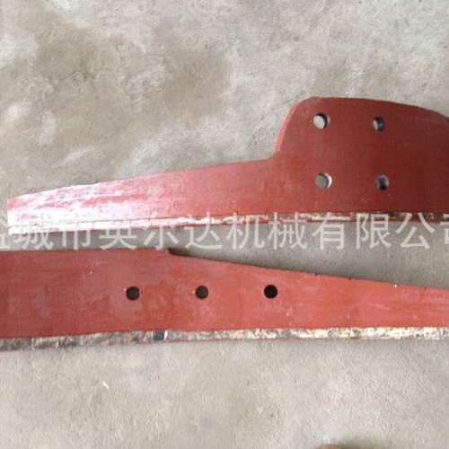 江苏山东S111全系列碾轮式混砂机刮板合金刀头焊接刮板供应