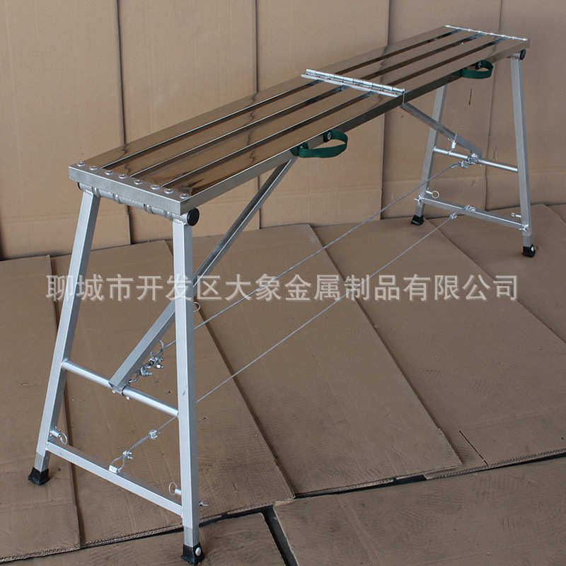 脚手架梯凳多功能便携工程折叠升降梯子承重 马凳装修折叠马