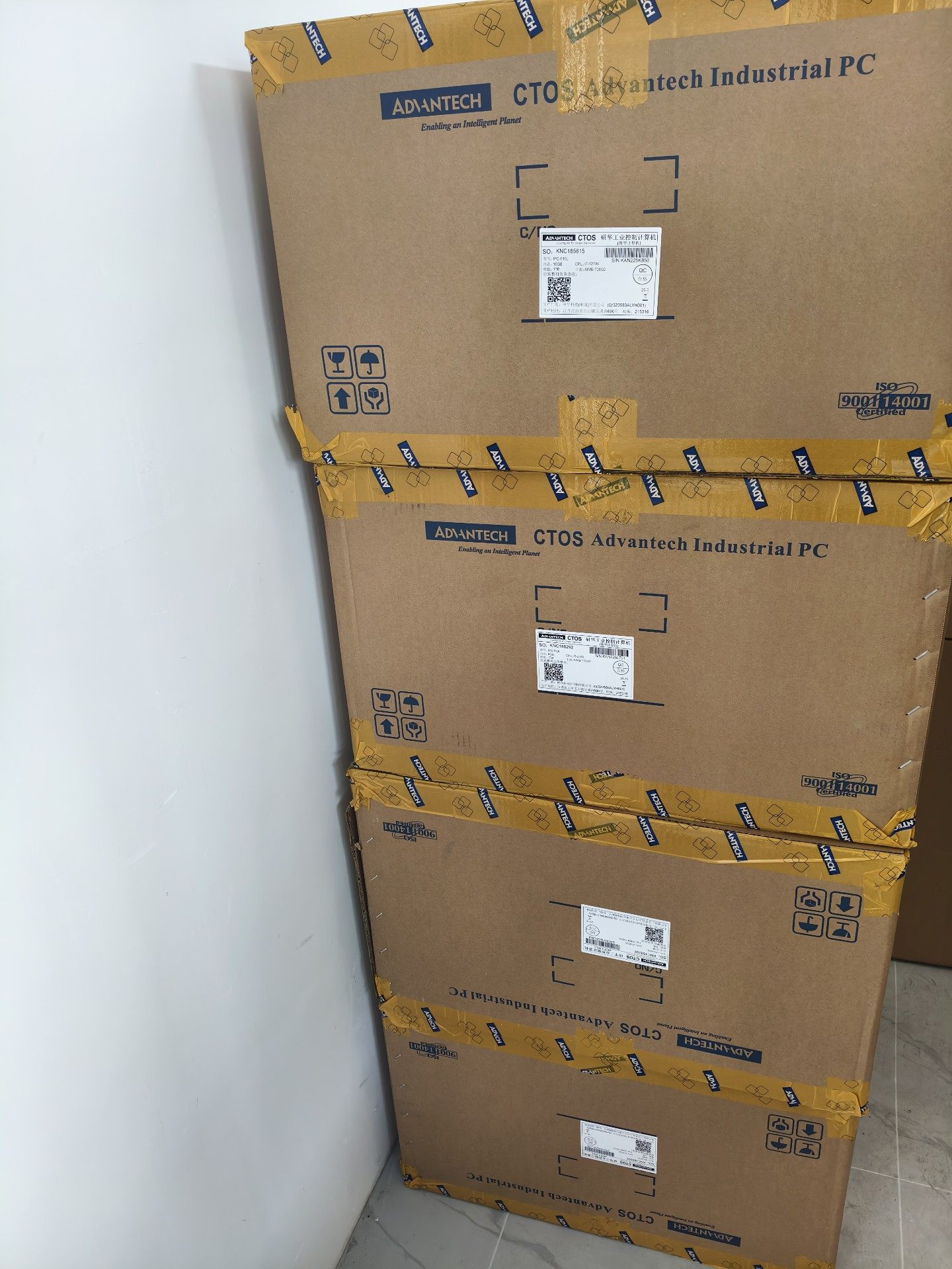 4台全新研华原装整机IPC-610/300w/AIMB-70