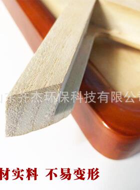 桐木中式榫卯圆角国画框书法字画相框挂墙实木装裱国画框厂家