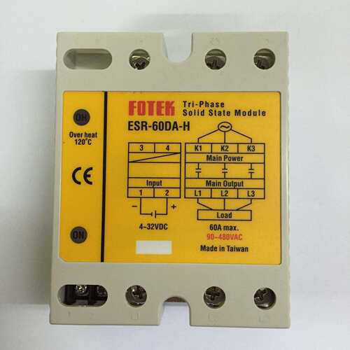 阳明FOTEK固态继电器SSR-40AASSR-75AASSR-25AASSR-50AA