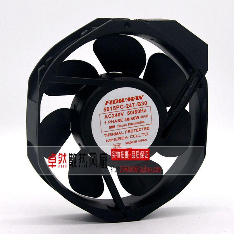 731NMBFLOWMAX5915PC-24T-B301723A8轴C240V40W流风机散热风扇