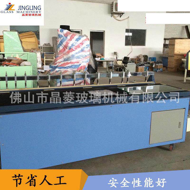 大量拼镜玻璃背景墙玻璃切割机C机床