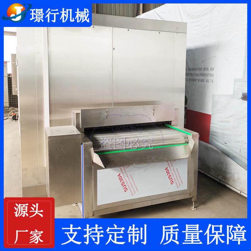 工厂用大型隧道速冻机1500KG/H冻结量面食海鲜调理品隧道速冻机