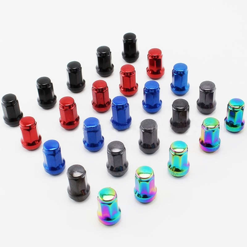 汽车改装轮胎螺母轮毂螺帽轮毂改装螺丝帽外七角轮毂螺母轮胎螺帽