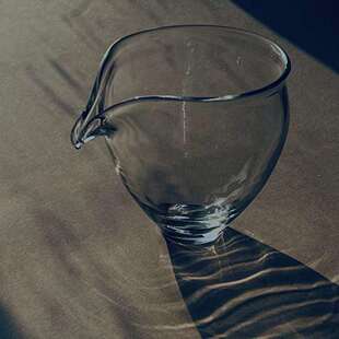 高硼硅玻璃分茶器小容量茶海鹰嘴匀杯高透亮玻璃公道杯