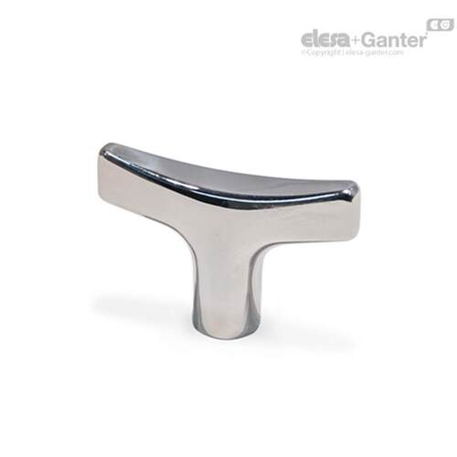 Elesa Ganter伊莉莎冈特 GN 5063 不锈钢 T形手柄 亚光喷砂饰面