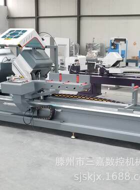 铝型材切割锯_全套断桥铝门窗加工设备厂家_铝合金双头切割锯价格