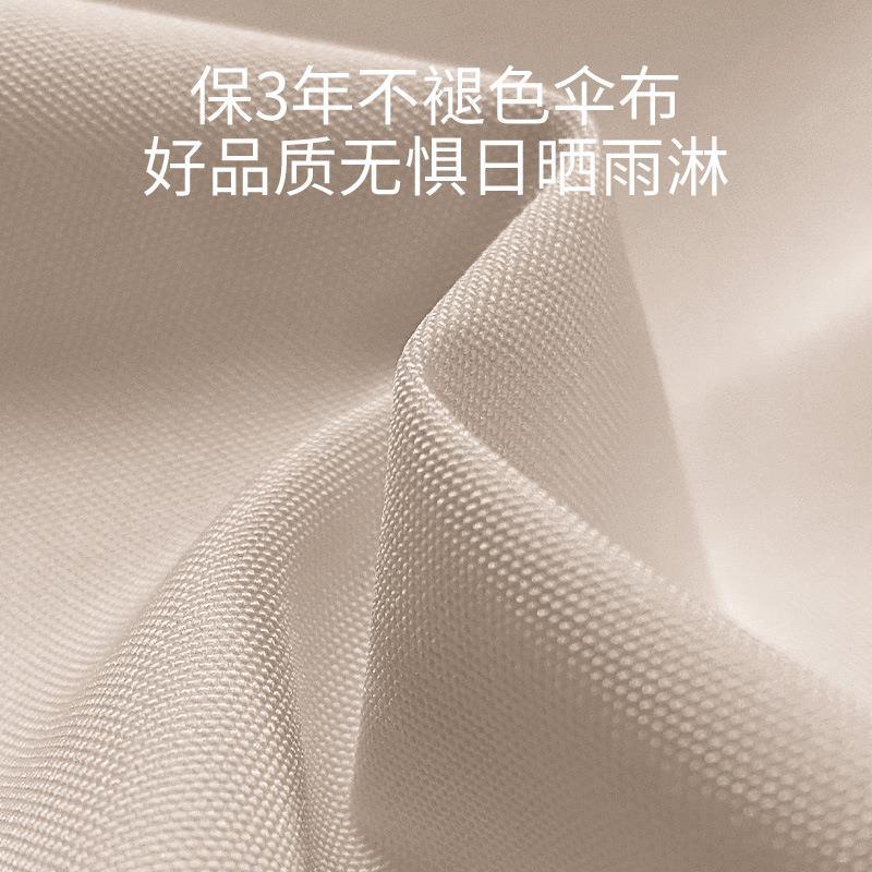 户外遮阳伞庭院四方庭院伞侧立罗马伞太阳能LED带灯太阳伞户外伞