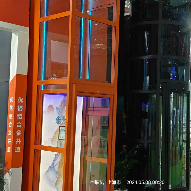 加装别墅门简易 电梯门户外室外层三层四层观光 层厂家直供电梯