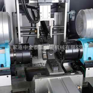 全自动伺DBH服头倒角机金属圆管平去双毛刺机不锈钢管内圆倒外角