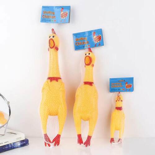 Pet Toy Squeaking Chicken Screaming Chicken Stress Relief No