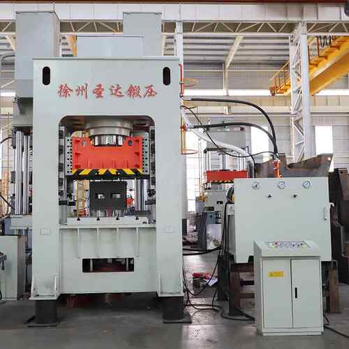 徐州630吨框架液压机圣达锻压1000T500吨定制金属拉伸框式油压机