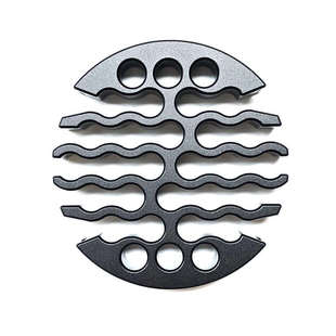 五类 超五类网线理线器 理线梳机房集束线器铝合金电缆金属理线器