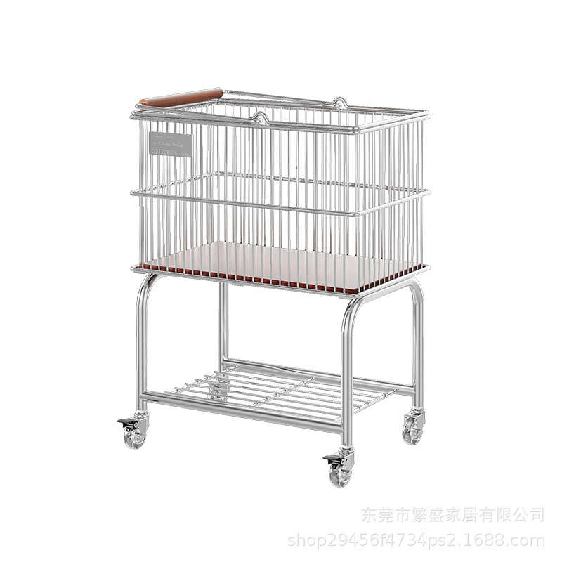 厨房置物架多层落地可移动水果蔬菜收纳家用多功能零食小推车批发
