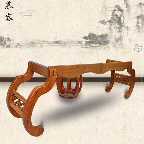 工厂古筝架古典式古筝支架通用可拆卸战国架仿古架