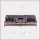 放飞笼训放笼信鸽用品不锈钢藤笼赛鸽训鸽笼折叠笼胜龙鸽具 包邮