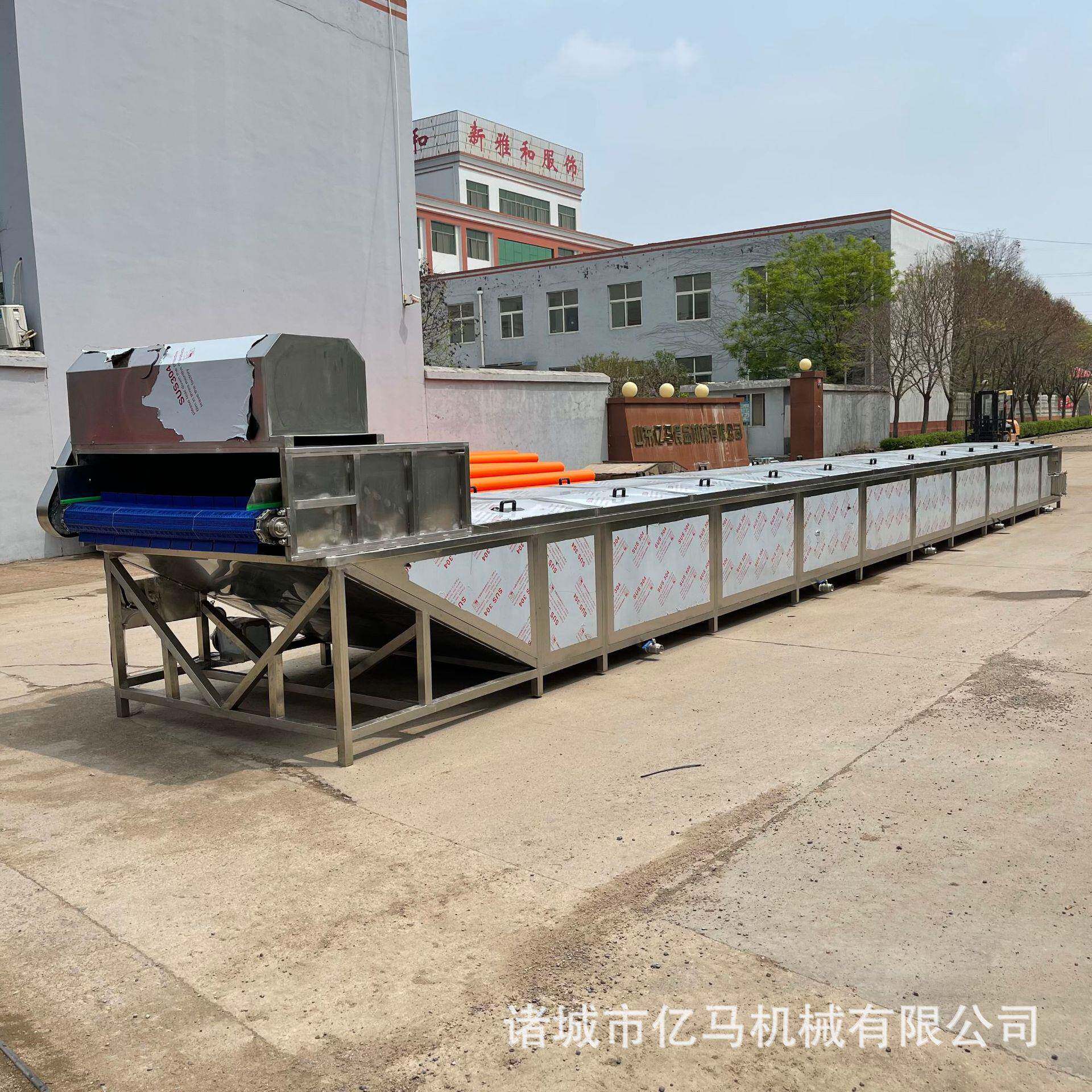 食品低温灭菌泡菜不锈钢巴氏杀菌机果汁饮料水浴式巴氏杀菌线