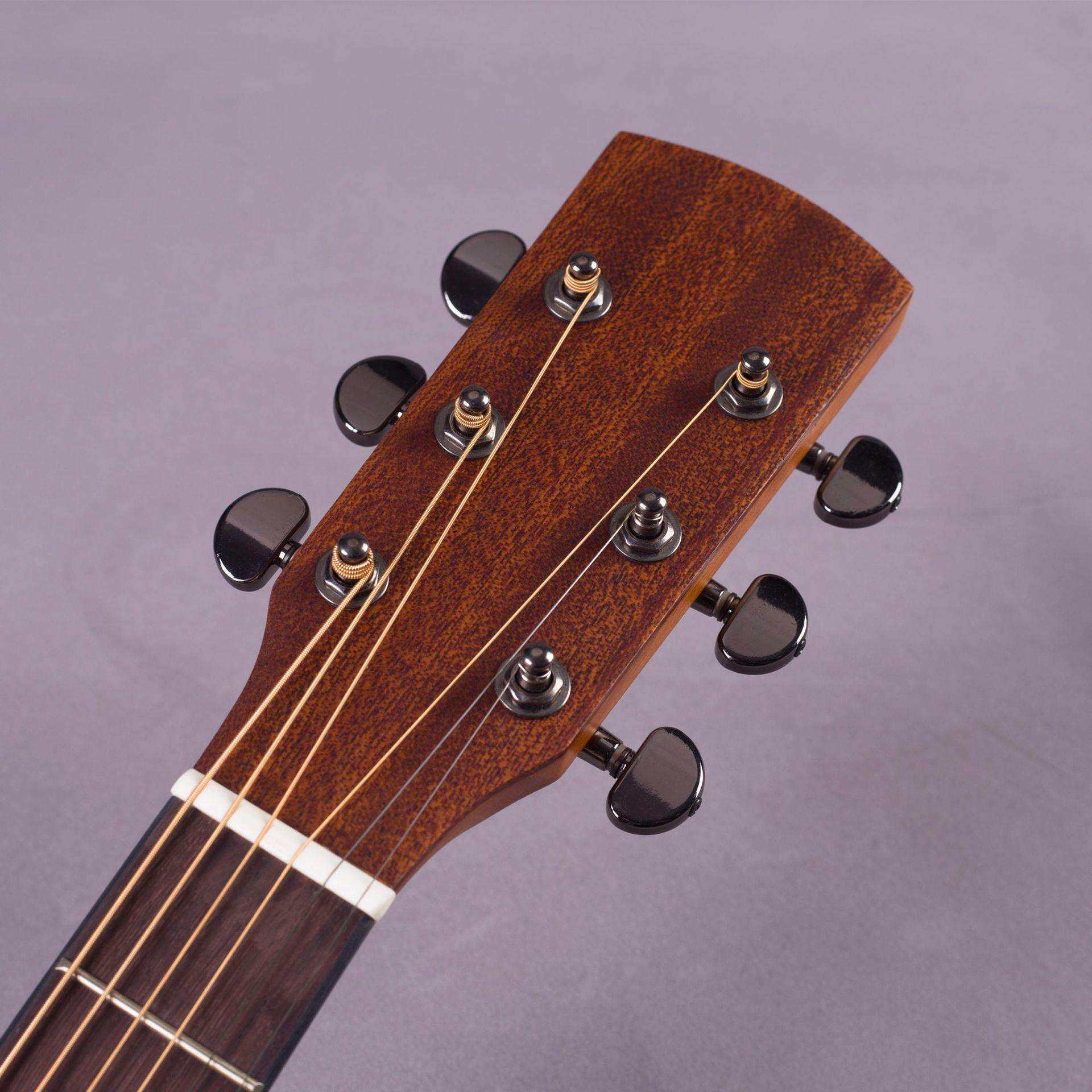 38寸单板民谣吉他 初学者亮光无标云杉面单沙比利民谣木吉他工厂