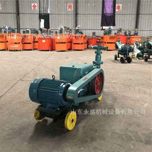 建筑工程地基加固单缸50-3灌浆机加固灰砂浆电动5.5kw注浆泵