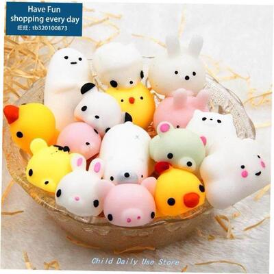60 PcS SquiShieS Mochi AniMA SquiShy ToyS for KidS PArTy