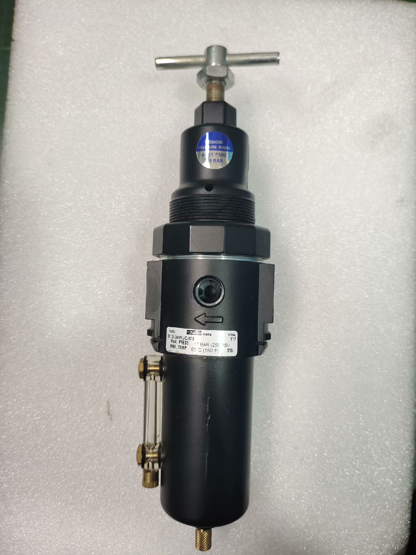 parker  B12-04WJC/M3  实物拍摄  功能