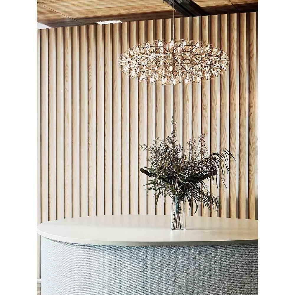 火花球吊灯铺商用厅餐厅店创个性蒲公英客意艺NPJ术椭圆飞碟烟花图片